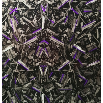 Folia do hydrografiki - Forged carbon 125F